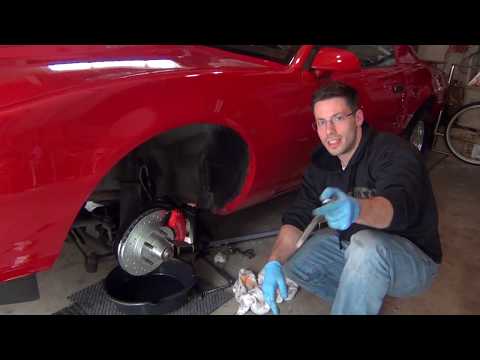 Thirdgen f body brake caliper upgrade install wilwood D154
