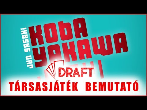 Kobayakawa társasjáték bemutató - :: DRAFT :: Társasjáték vlog