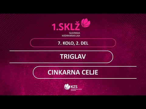 Triglav : Cinkarna Celje - 7. kolo, 2. del - 1. Ž SKL - Sezona 2020/21