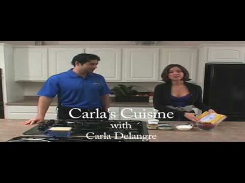 Chef Carla with Jordan Rubin's "High Enzyme Creamy Dessert"