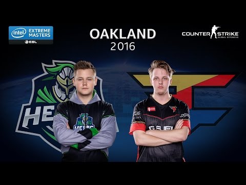 CS:GO - Heroic vs. FaZe [Train] - Group B - IEM Oakland 2016