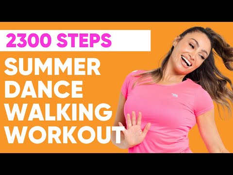 18 Min “Hot Hot Hot” Summer Dance Party Walking Workout | Gina B