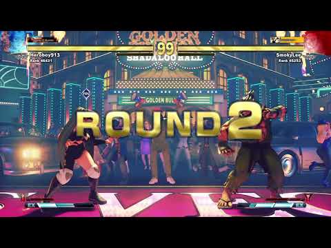 SFV - Heroboy913 R Mika VS SmokyLee Akuma {Cheap Reset}