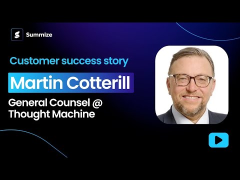 Summize in Conversation with Martin Cotterill