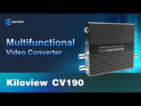 HDMI (VGA/CVBS) to SDI Video Converter