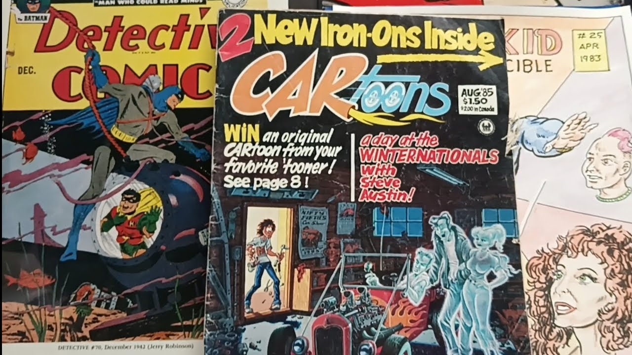 EP 1028 CARtoons Magazine 1985. Hot-Rod & Drag Racing Humor.