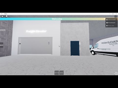 Freight elevator and service elevator (with Ayden's Garage door's)