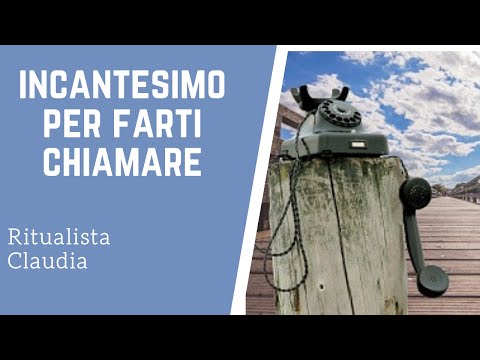 📞Incantesimo per farti chiamare📞 - 💥Ritualista Claudia 327.748 8139💥