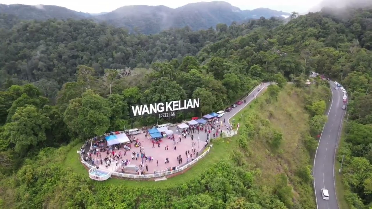 North of Malaysia (Perlis) Drone Shot