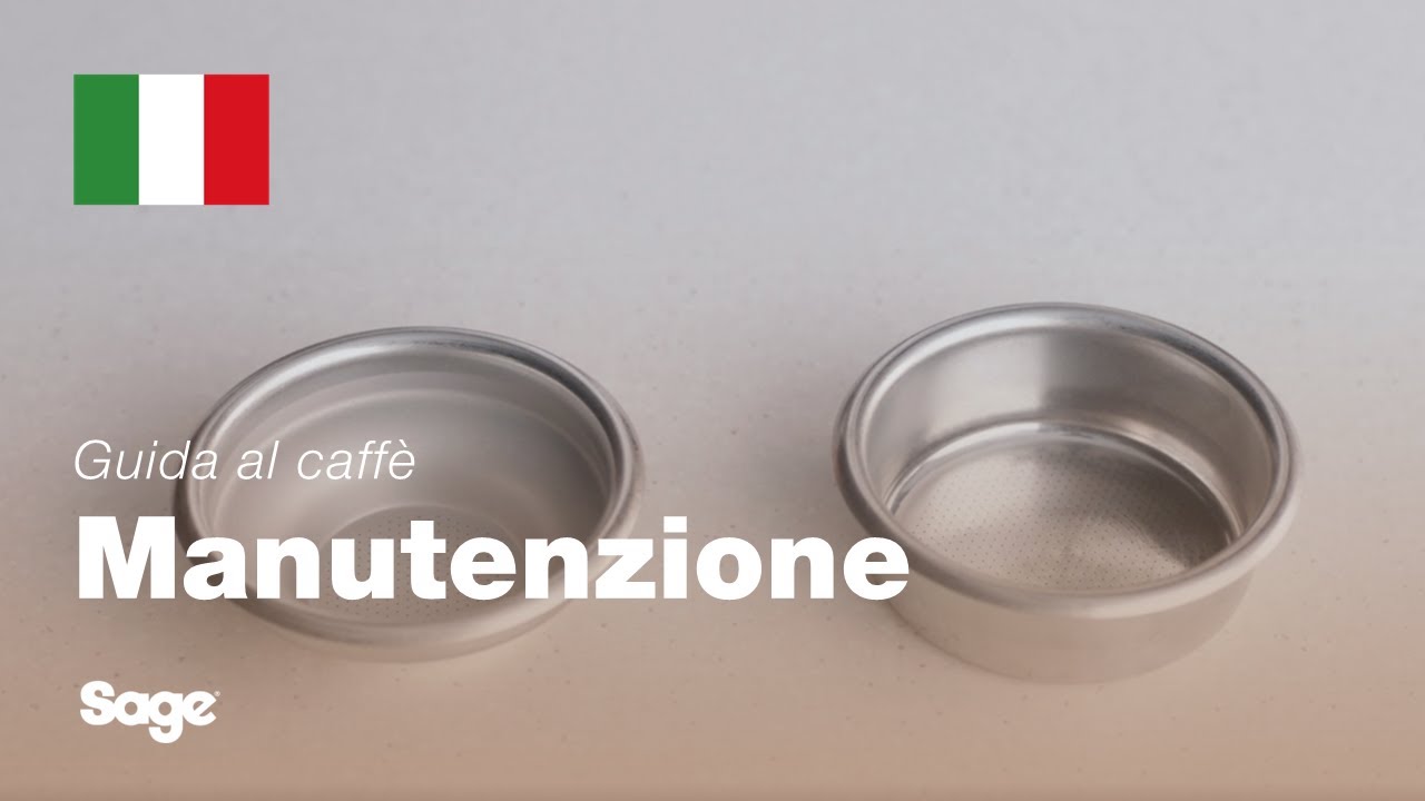 Risciacquo del cestello filtrante