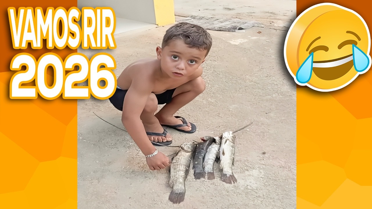 TENTE NÃO RIR 🤣 OS VÍDEOS ENGRAÇADOS de MEMES 2026 [VALE A PENA RIR DE NOVO]