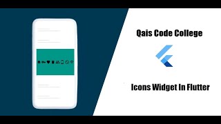 Flutter Icons Widget Explained in Urdu/Hindi| Must-Know for Beginners 2025