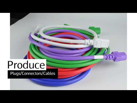 Custom Power Cords-variety of colors