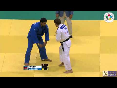 Judo 2013 World Championships Rio de Janeiro: Vorobev (RUS) - al-Aameri (IRQ) [-81kg]