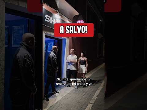 Ella está a salvo?? #bouncerpower #elportero #discoteca #boliche #shorts #viralshorts #antro