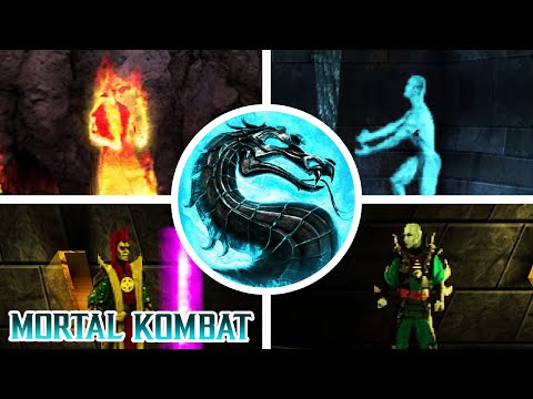 Mortal Kombat Mythologies: Sub-Zero - All Bosses + Ending