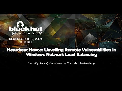 Heartbeat Havoc: Unveiling Remote Vulnerabilities in Windows Network Load Balancing