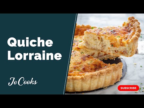 Easy Quiche Lorraine Recipe | Delicious & Easy Brunch Idea