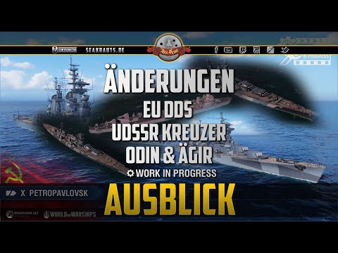 Anpassungen bei Odin/Ägir , EU DDs & UDSSR Kreuzern - deutsch - World of Warships