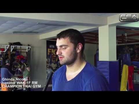 Luptatorii Champion Thai Gym sunt gata de lupte la Campionatul RM