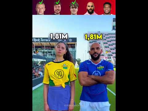 Celine And Ballers Height ☠️ #shorts #football #celinedept #ronaldo