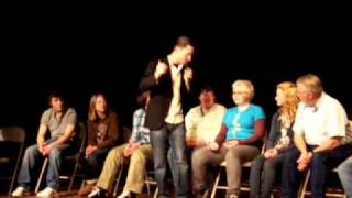 preview picture of video 'Hypnosis Show Buckfield Maine 2/7/09  w/ Roderick Russell part 1'