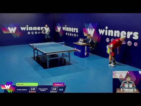 Troian Andrei - Zaporozhets Dmitrii WINners CUP Table Tennis 8 09.01.2021 09:15