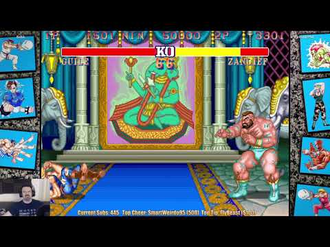 SF 30th Anniversary Collection Launch: 1st SFII Hyper Fighting gameplay pt11