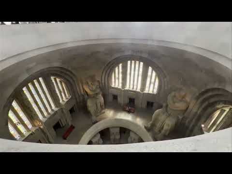 The Augustana Choir Sings in the Battle of the Nations Memorial in Leipzig