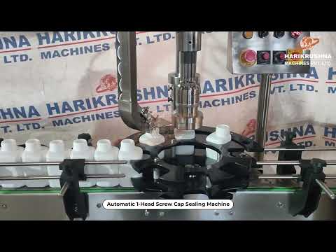 Automatic Rotary Screw Cap Sealing Machine