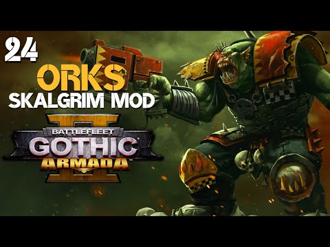 Battlefleet Gothic: Armada 2 | Ork Campaign - Skalgrim Mod #24 | Roks vs Eldar