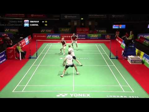 badminton world championships 2011 Day 1 Dan Lin vs Kestutis Navickas Badminton World Championships 20111
