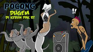 Download lagu Pocong Dugem di kebun Pak RT - Kartun Hantu Lucu mp3