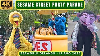 Sesame Street Party Parade 4K Full Show - SeaWorld