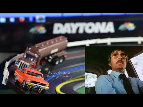 Duel at Daytona (Slot Car/Truck Battle featuring Dennis Weaver!)