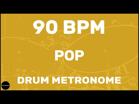 Pop | Drum Metronome Loop | 90 BPM