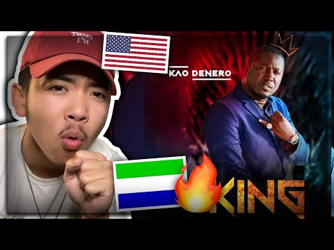 Kao Denero - African King AMERICAN REACTION! Sierra Leone Artist Music USA REACTS TO SIERRA LEONEAN