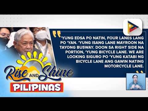 Pamahalaan, pinag-aaralan ang paglalagay ng Motorcycle Lane sa EDSA