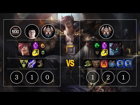 EDG Aodi Sett vs Maokai Top - KR Challenger Patch 10.10