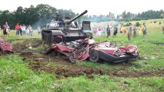 preview picture of video 'Tank Crash @ Mrągowo - Piecki  July 2010 [HD]'