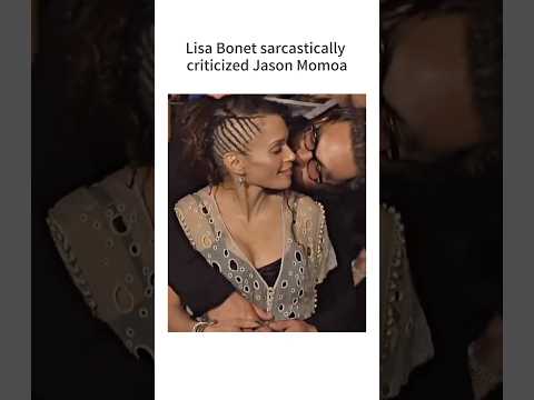 Lisa Bonet sarcastically criticized Jason Momoa. #LisaBonet #JasonMomoa