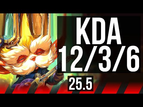 HEIMERDINGER vs GAREN (TOP) | 6 solo kills | EUW Diamond | 25.5
