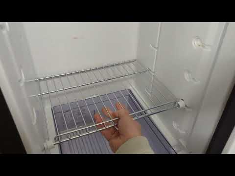 How to remove and replace the shelves in a Dometic motorhome fridge
