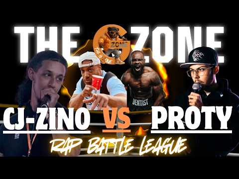 CJ ZINO VS PROTY - THE GZONE RAP BATTLE LEAGUE