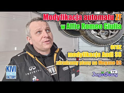 Kivi Racing Factory - mod automatu ZF w Alfie oraz co się dzieje na zakładzie