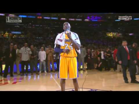 Kobe Bryant Takes A Shot At LeBron James After His Final Game