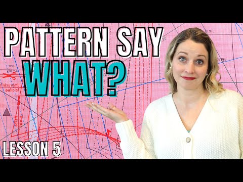 HOW TO READ A SEWING PATTERN (Sewing 101) PDF sewing patterns and ENVELOPE patterns explained here