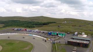 preview picture of video 'Ride and Skid It Speedway Experience at Buxton, Derbyshire.'