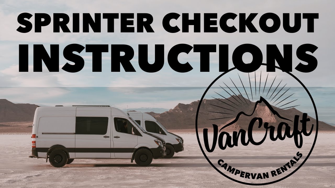 2023 Mercedes VanCraft Camper Van Rental in Salt Lake City, Utah Walkthrough
