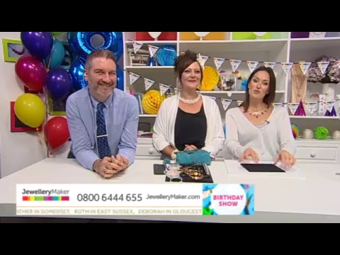 JewelleryMaker LIVE 4/5/18 8AM - 1PM B'DAY SHOW!